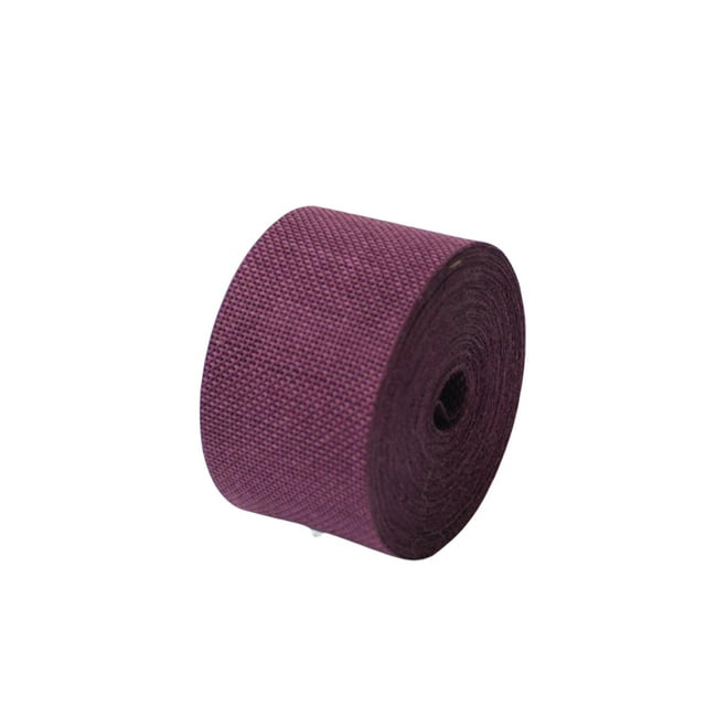 Billuyoard Cinta de arpillera de 5CM, rollo de lino para manualidades DIY, rollo de tejido ecológico, decoraciones de fiesta cosidas ajustadas a Kits de decoración para fiestas Módena