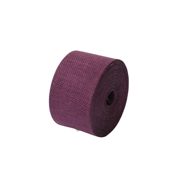 tredstone 1/2/3/5 Rouleaux de Ruban en Toile de Jute 5CM Lin Plusieurs Couleurs Rouleau Tissé Portable Flexible Couture Serrée Décorations de Fête Maison Modena 1 Pce