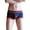 Dark Blue, variant on Underwear for men Mesh Boxer Briefs Support Mens Workout Underwear with Pouch for Balls