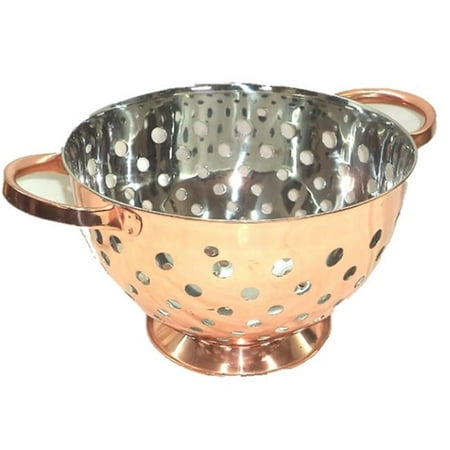 

5 qt. Stainless Steel Colander Copper