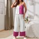 thumbnail image 3 of Gibobby camisón para mujer Camisón de mujer Lencería Lencería Sexy Camisón Slips Juegos de dormir Sexy Slips Ropa de dormir Pijama de satén (Rosa, L), 3 of 4