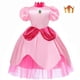 thumbnail image 1 of Vestido de princesa de melocotón de lujo para niña, disfraz de fiesta de cumpleaños, fantasía de Anime, juego de rol, vestido de baile, trajes elegantes para niños Fivean unisex, 1 of 2