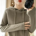 thumbnail image 3 of Hauaitttt Women Casual Solid Color Bottoming Shirt Slim High Collar Knitted Long Sleeved Top Oversized Thermal Tops for Women Long Womens Long Sleeve Thermal Tops Pack Thin Thermal Underwear Men Mens, 3 of 3