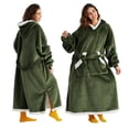 thumbnail image 1 of Manta portátil con capucha Bedsure Long Sherpa para mujeres y hombres, 1 of 5