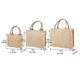 thumbnail image 4 of Jute Ap Tote Lar Reusable Grocery Bags With S Women Bag, 4 of 5