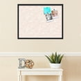 thumbnail image 3 of PinPix 32x24 Custom Cork Bulletin Board Peach White Poster Board Has a Fabric Style Canvas Finish, Framed in Peach White, by ArtToFrames (PinPix-1874), 3 of 5