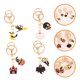 thumbnail image 3 of 4 Uds llaveros de Halloween llaveros de mochila colgantes de llave bolsa decoraciones colgantes, 3 of 3