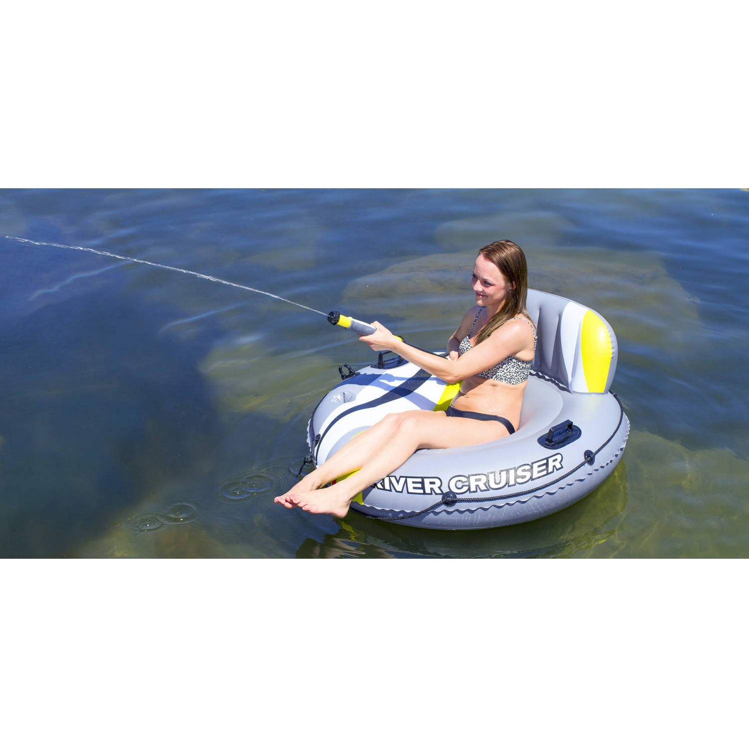 Poolmaster DLX River Cruiser Lounge with Launcher