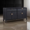 thumbnail image 5 of Jack 64 Inch Sideboard Buffet Console-2 Drawers and 2 Cabinets-Black, 5 of 6