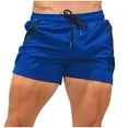 thumbnail image 2 of WILLBEST Pantalones Deportivos Cortos para Hombre, Pantalones de Fitness para Hombre, Pantalones Cortos de Entrenamiento para Correr de Secado Rápido y Finos de Verano, 2 of 4