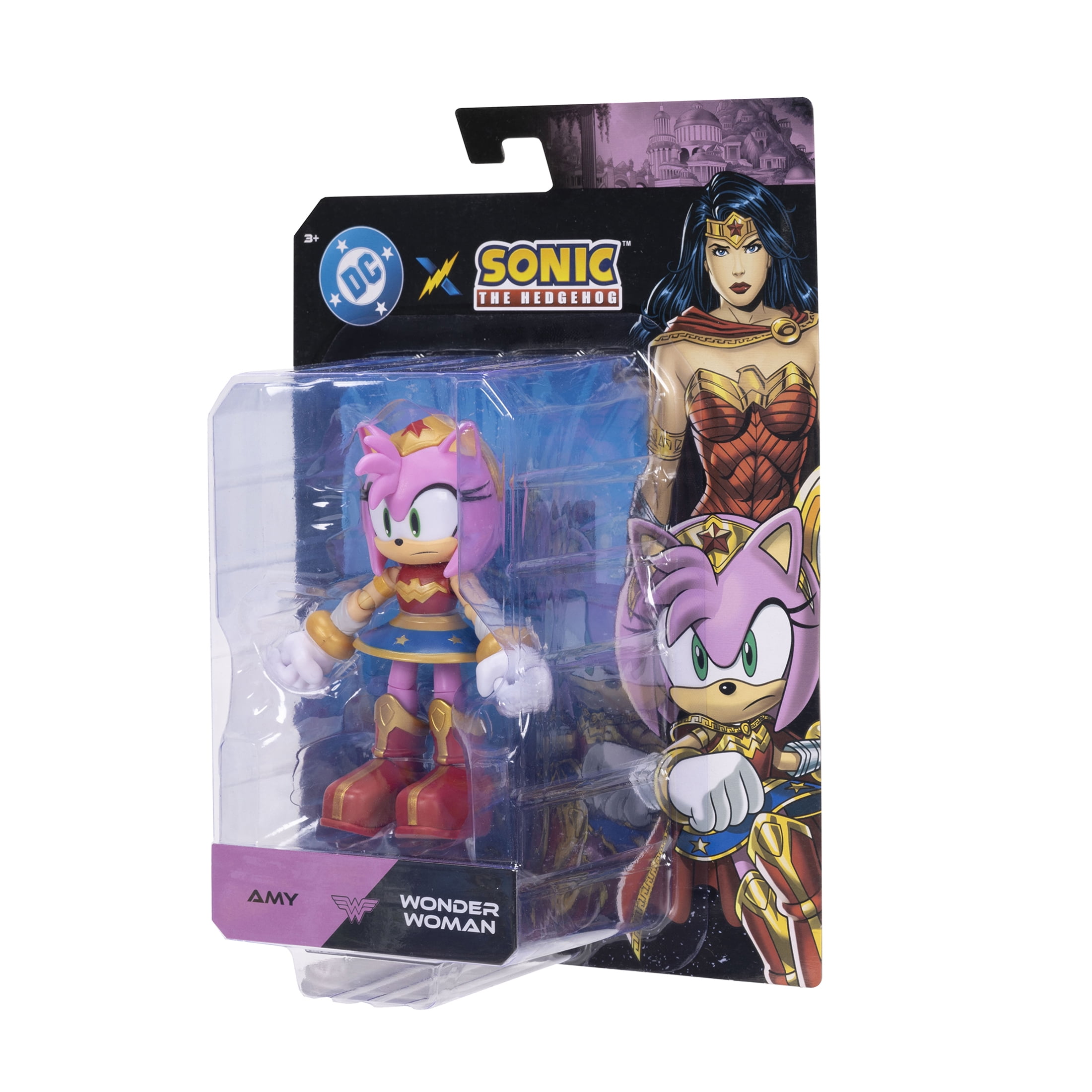 Sonic X DC Amy As Wonder Woman 5 inch Action Figure