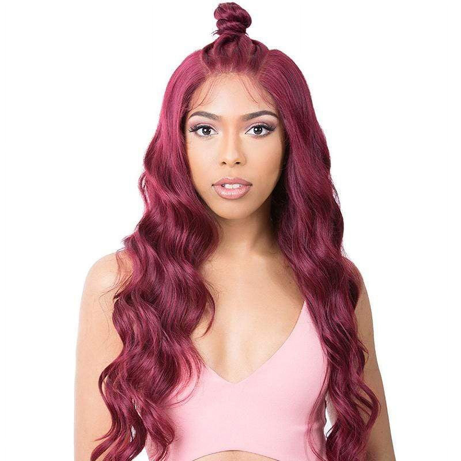 Its a Wig HD 13X6 Synthetic Lace Frontal Wig ASIA 1 Jet Black