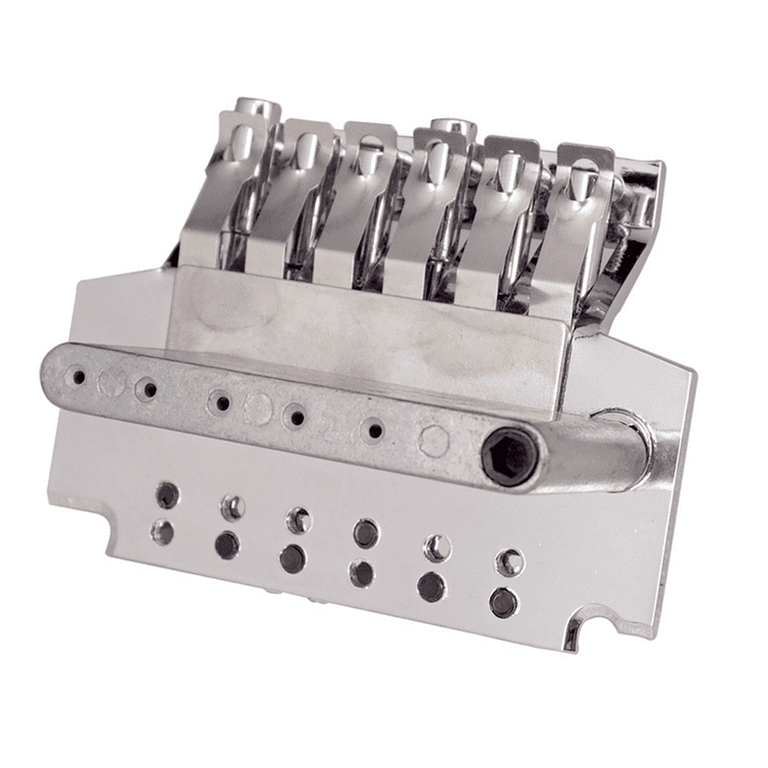 Chrome Electric Guitar Tremolo Bridge Double Locking Systyem
