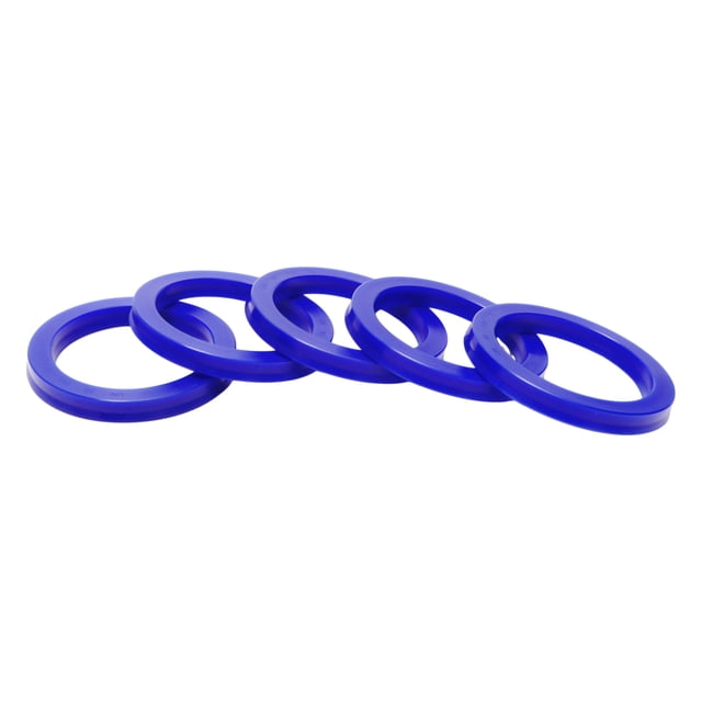 Unique Bargains Sello de Aceite Universal Labio UN Anillo Sello de Eje Rotativo 85x110x12mm Alta Presión TPU Azul 5 Pcs