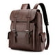 thumbnail image 1 of Bolsa de almacenamiento en liquidación, mochila de cuero para portátil para hombre, mochila para trabajo, negocios, viajes, oficina, universidad, mochila informal para portátil de 15,6 pulgadas,, 1 of 6