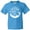 Pacific Blue, variant on Yellowstone National Park- Mountains Youth T-Shirt