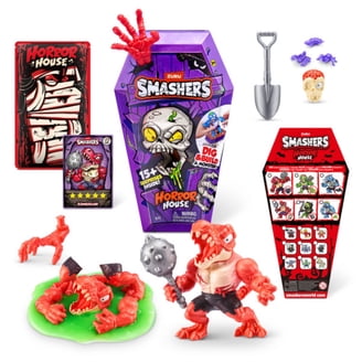 Smashers Horror House Zombie Rex LARGE Mystery Pack (BLACK Spider