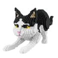 thumbnail image 1 of Bloques de construcción iSeeSee Mini Cat Black 1390 unidades para niños mayores de 14 años, 1 of 7