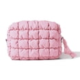 thumbnail image 1 of Bolsa organizadora acolchada para cosméticos Yarnic, rosa, 1 of 9