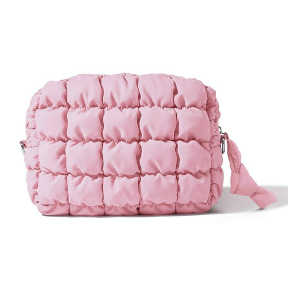 Bolsa organizadora acolchada para cosméticos Yarnic, rosa