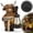 Style 2, variant on Threns Solar Highland Cow Garden Outdoor Statue,Highland Cow Figurines Sculpture with Light,Patio Balcony Yard for Pasture,Farm Theme Housewarming Gifts for Women Mom