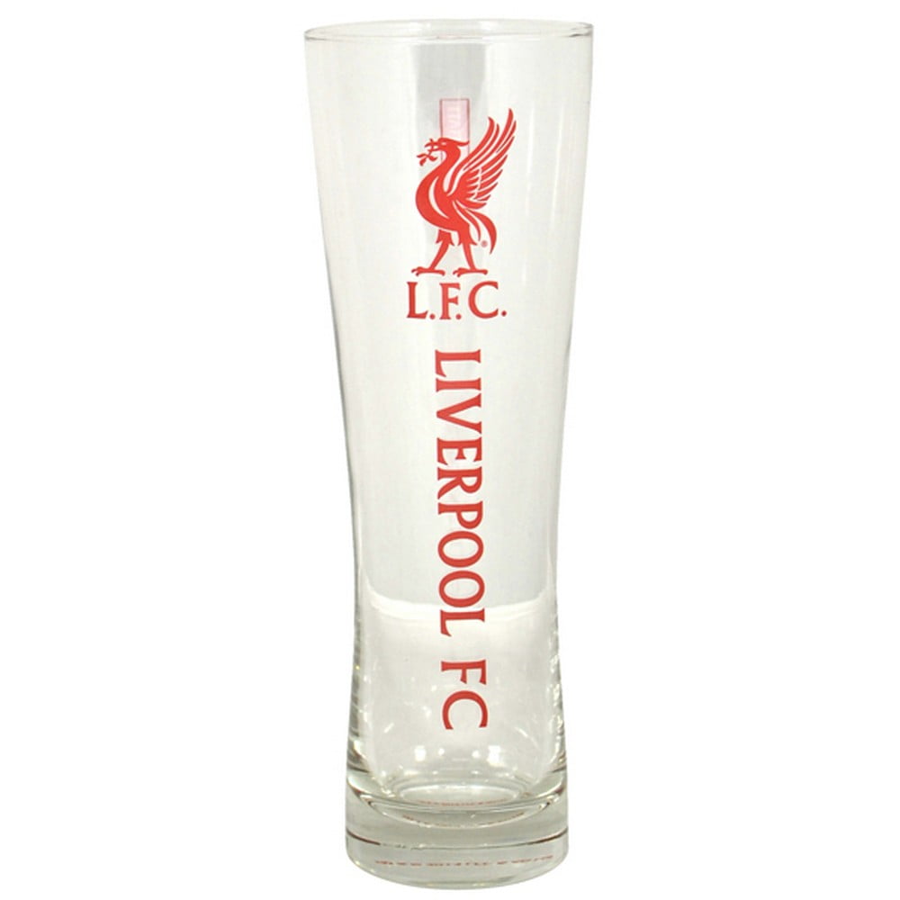 Liverpool F.C Official Tall Slim Pint Beer Glass 