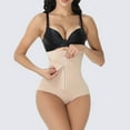 thumbnail image 6 of BLTIBY Women Butt Lifter Shapewear High Waisted Tummy Control Underwear with Button Fastening Solid Color Body Shaper Panties Beige XXL, 6 of 9
