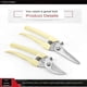thumbnail image 4 of Pruning Shears for Gardening - Scissors for Shrub and Branch Trimming Tools, 4 of 5