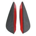 thumbnail image 1 of Aleta De Spoiler De 4pcs, Aletas Del Parachoques De Fibra De Carbono Universal ABS, Aletas Del Parachoques Frontales, Kit De Ajuste De Labios Con Acabado Brillante, Reduzca La, 1 of 7