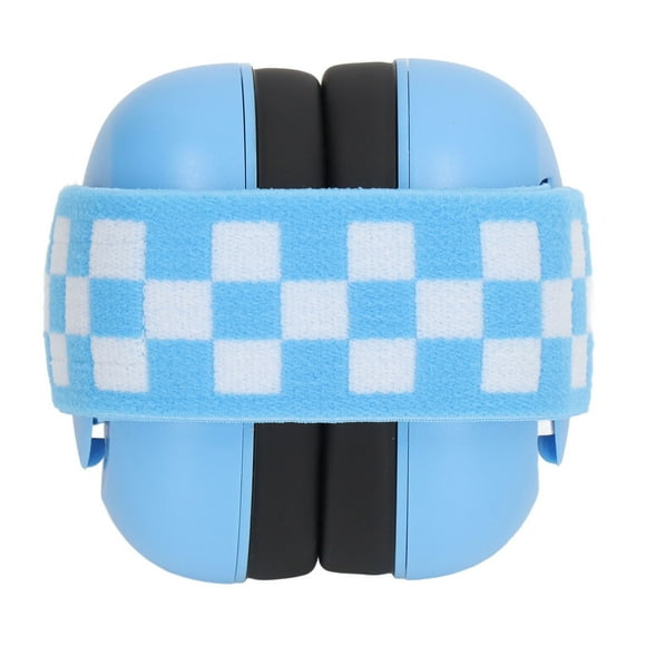 Yazoeia Infant Ear Muffs Noise Cancelling Soft Padded Design Baby Ear Protection Headphones with Elastic Headband Blue MY320-19601
