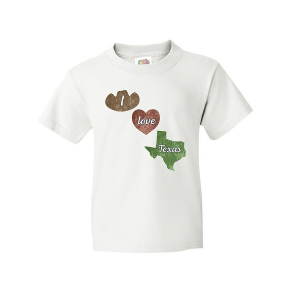 Inktastic I Love Texas Youth T-Shirt