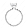 thumbnail image 3 of Cora Jewellery 4CT Hidden Halo Emerald Moissanite Engagement Ring For Women, 10K White Gold, 3 of 6