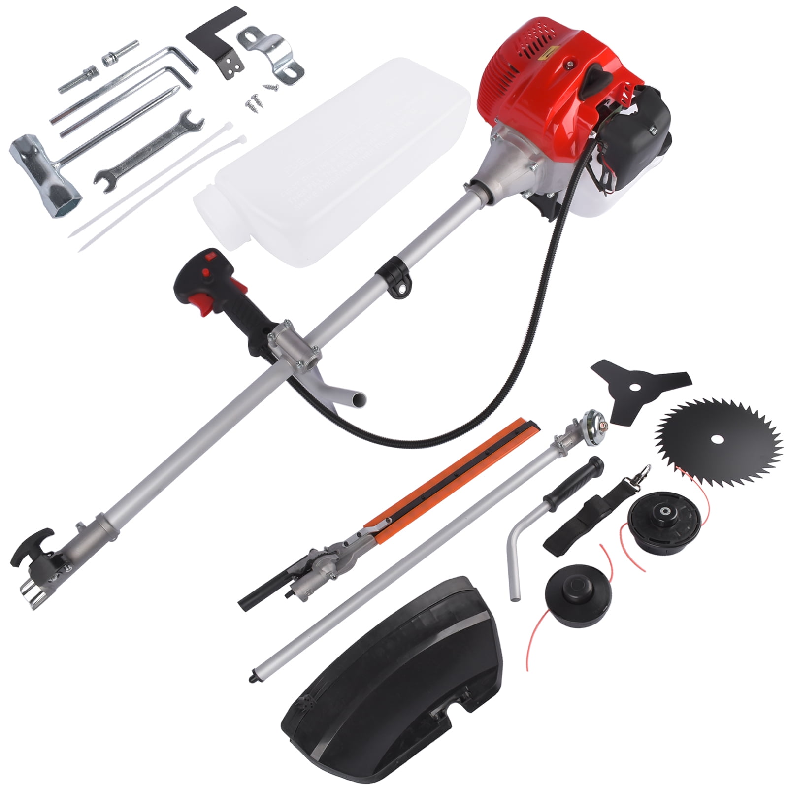 GELUOXI Gas-Weed-Wacker, 52CC Weed Eater Gas Powered, 2-Cycle Gas String Trimmers for Weeds and Grass
