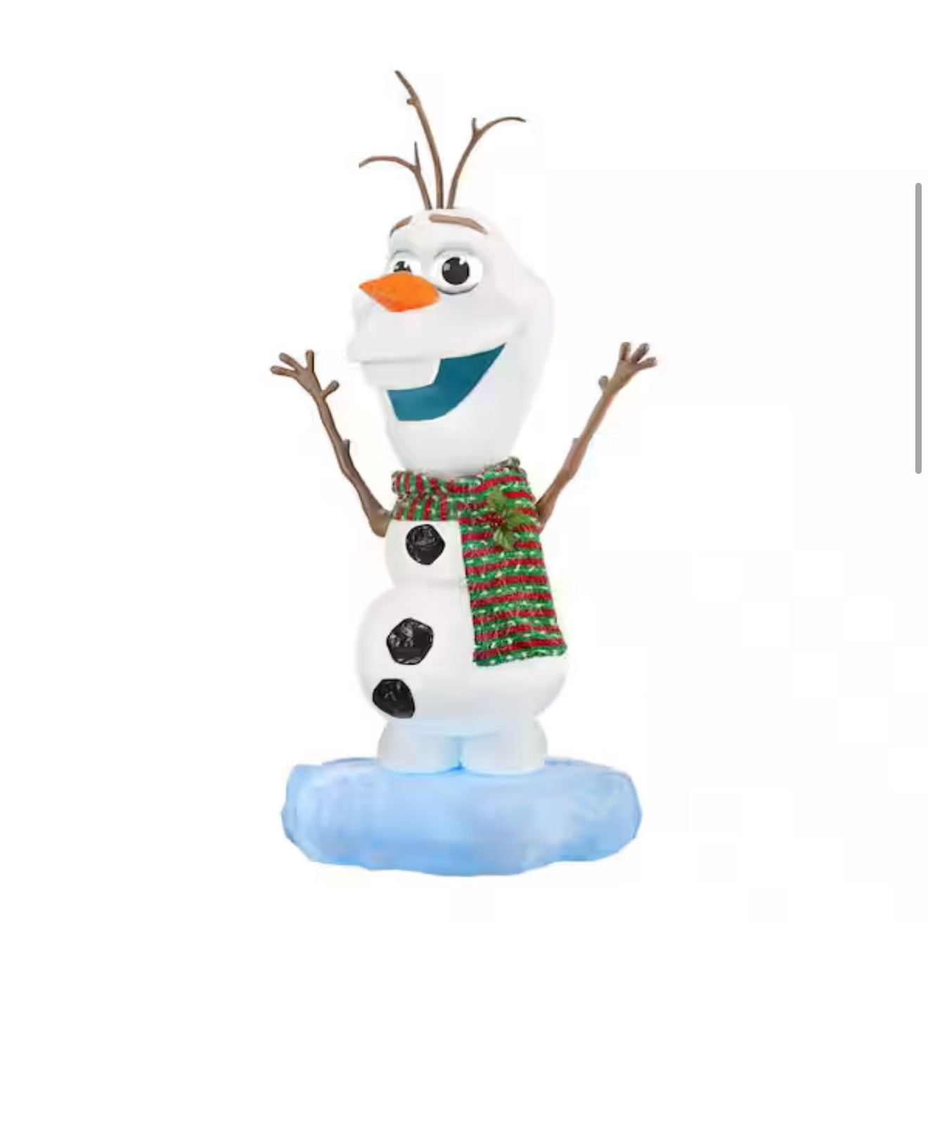 Disney 4 ft. Animated LED Holiday Olaf A7