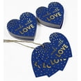 thumbnail image 5 of Inkdotpot Real Gold Foil Made With Love Wedding Tag Favor Hang Paper Tag 100 Pieces, 5 of 6