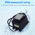 thumbnail image 2 of Waterproof LEDs Converter Power-supply Transformer AC110V Outdoor IP68 Waterproof Light Regulator for Outdoor Lighting LEDs Strips, 2 of 6