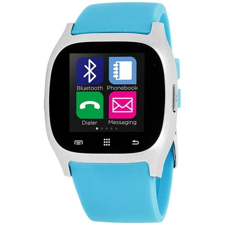 iTouch Smartwatch Silver Case with Turquoise