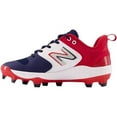thumbnail image 4 of New Balance Women's Fresh Foam Velo V3 Molded Fastpitch Softball Cleat Red/White/Blue Medium 7.5, 4 of 6