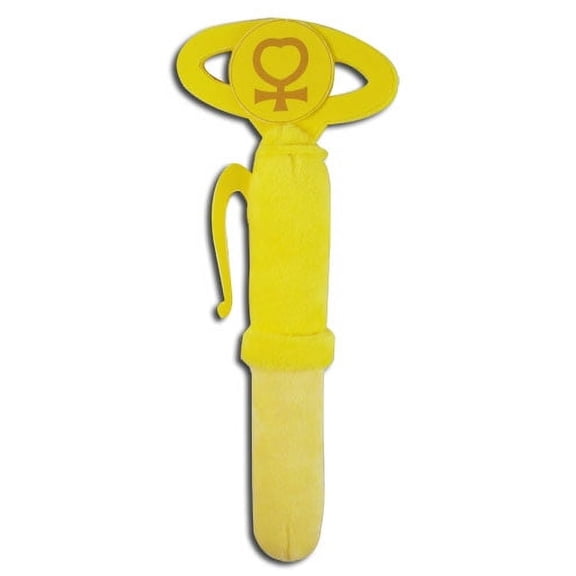 Sailor Moon- Sailor Venus Moon Pen Plush Rod 8'H