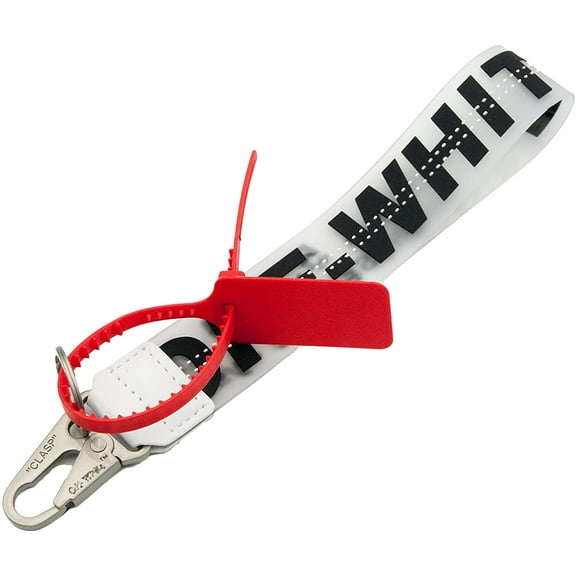 Fashionable Lanyard Keychain Rubber Industrial Belt Office Badge Holder Mobile Phone Wallet Jeans Decoration Lanyard Black