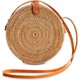 thumbnail image 1 of Bolso tejido de mimbre hecho a mano MACHAO Círculo Boho Bag Bali, 1 of 5