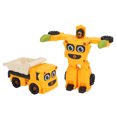 thumbnail image 4 of Vehículo De Deformación De Ingeniería, Desmontable 2 En 1 Hands On Ability DIY Construction Vehicle Toy Set Regalo Perfecto Con Juguete De Misiles Para Niños Para El Hogar Cergrey Transforming Construction Vehicle Toy, 4 of 8