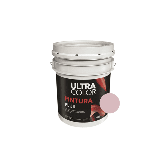Cubeta De Pintura Vinilica Acrilica Lavable 19 Litros - Color Lila