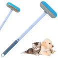 thumbnail image 1 of Removedor de pelo reutilizable 4 en 1 extra largo, herramienta de depilación de mascotas, cepillo para polvo de depilación multifuncional lavable para muebles, sofá, alfombra, ropa y lavandería, 1 of 7