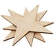 thumbnail image 3 of Adornos artesanales de con formas de estrella de 4 puntas de sin terminar 10 piezas 80x80cm, 3 of 9