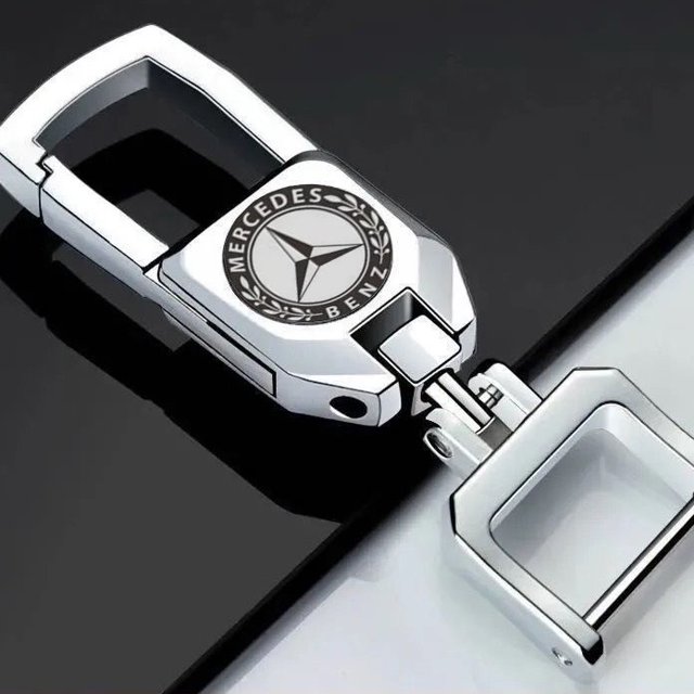 360 universal Coche Llavero anti-Pérdida Cadena , Aleación De Aluminio , Especial huangjie unisex