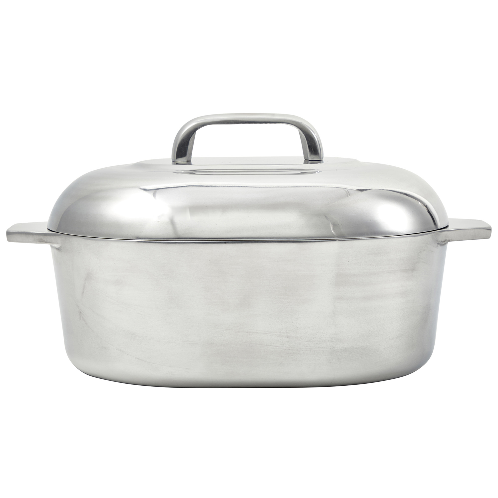 IMUSA 11" Cast Aluminum Oval Roaster with Lid photo 1