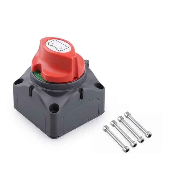 DC 12V-60V 100A-300A Selector Isolator Disconnect Switch On-Off Rotary Switchs Cut Car RV Boat Marine Battery ,Wide Use