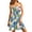 13#m Dark Blue, variant on Hawaiian Dresses for Women Strapless Mini Tube Dress Graphic Smocked Beach Cover Up Flowy Boho Sleeveless Dresses Resort Wear Royal Blue 2XL