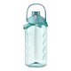 thumbnail image 2 of Botella de agua grande de 74 oz - garrafa deportiva de plástico de 2200 ml para gimnasio y senderismo, impermeable con cerradura, envase portátil para bebidas, verde/negro/blanco, 2 of 6